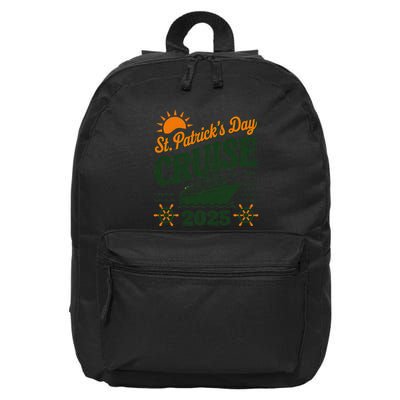 St Patrick’S Day Cruise Squad 2025 Family Matching Fun 16 in Basic Backpack
