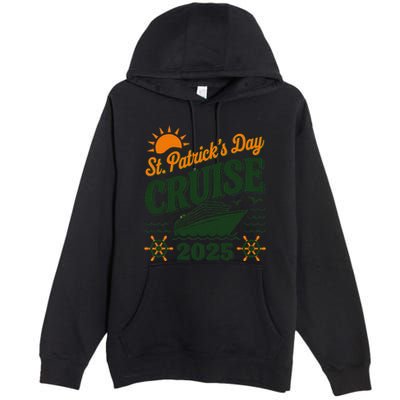 St Patrick’S Day Cruise Squad 2025 Family Matching Fun Premium Pullover Hoodie