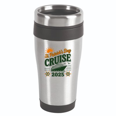 St Patrick’S Day Cruise Squad 2025 Family Matching Fun 16oz Travel Tumbler