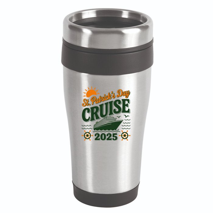 St Patrick’S Day Cruise Squad 2025 Family Matching Fun 16oz Travel Tumbler