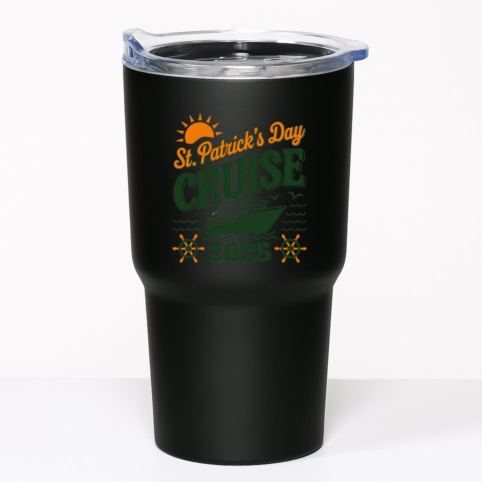 St Patrick’S Day Cruise Squad 2025 Family Matching Fun Tumbler