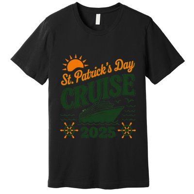 St Patrick’S Day Cruise Squad 2025 Family Matching Fun Premium T-Shirt