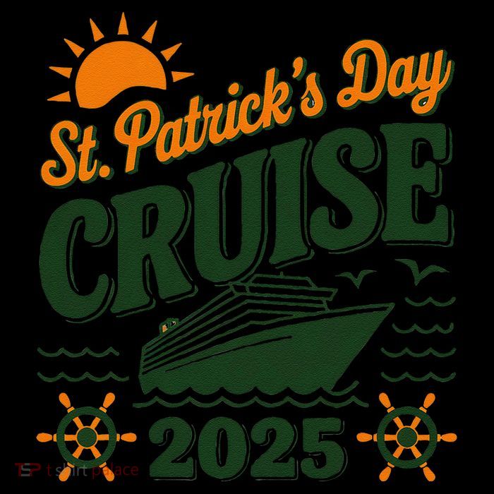 St Patrick’S Day Cruise Squad 2025 Family Matching Fun Premium T-Shirt