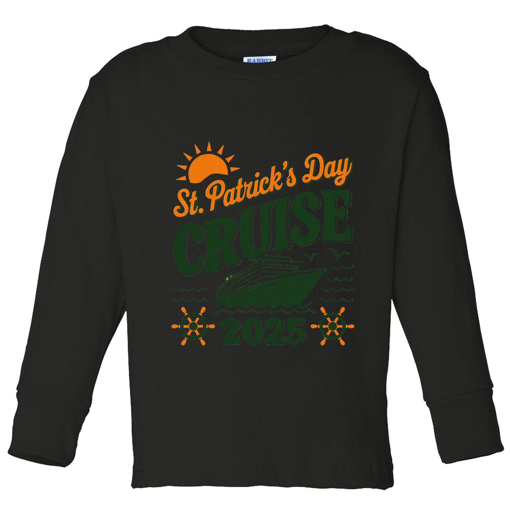 St Patrick’S Day Cruise Squad 2025 Family Matching Fun Toddler Long Sleeve Shirt