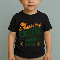 St Patrick’S Day Cruise Squad 2025 Family Matching Fun Toddler T-Shirt