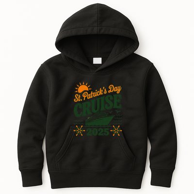 St Patrick’S Day Cruise Squad 2025 Family Matching Fun Kids Hoodie