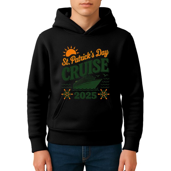 St Patrick’S Day Cruise Squad 2025 Family Matching Fun Kids Hoodie