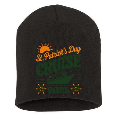 St Patrick’S Day Cruise Squad 2025 Family Matching Fun Short Acrylic Beanie