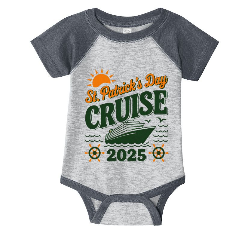 St Patrick’S Day Cruise Squad 2025 Family Matching Fun Infant Baby Jersey Bodysuit