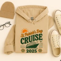 St Patrick’S Day Cruise Squad 2025 Family Matching Fun Hoodie