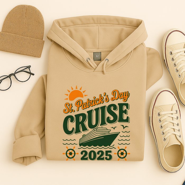 St Patrick’S Day Cruise Squad 2025 Family Matching Fun Hoodie
