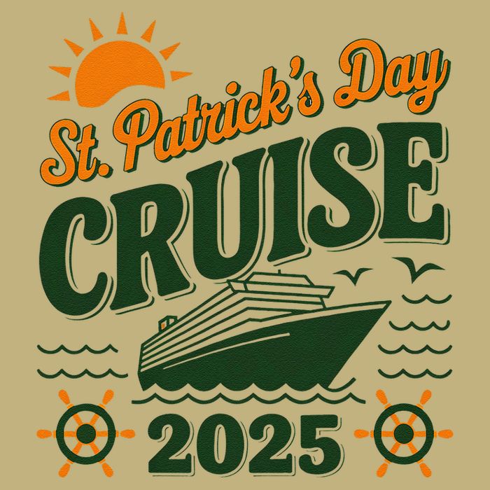 St Patrick’S Day Cruise Squad 2025 Family Matching Fun Button