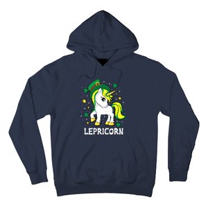 St Patricks Day Unicorn Lepricorn Hoodie