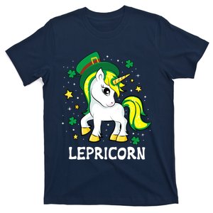 St Patricks Day Unicorn Lepricorn T-Shirt