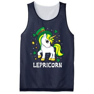 St Patricks Day Unicorn Lepricorn Mesh Reversible Basketball Jersey Tank