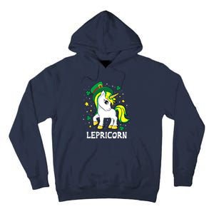 St Patricks Day Unicorn Lepricorn Tall Hoodie