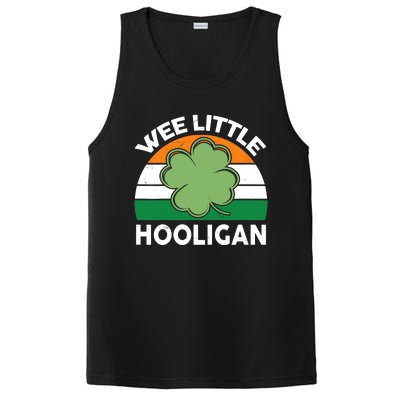 St Patricks Day Wee Little Hooligan Irish Baby Boy PosiCharge Competitor Tank