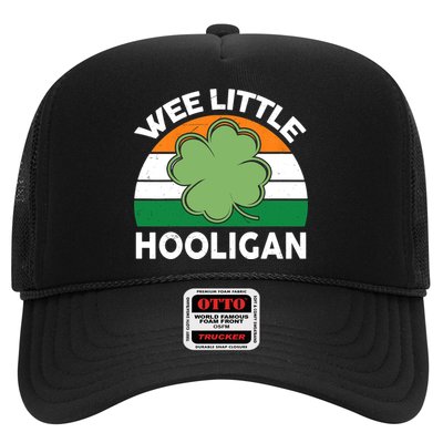 St Patricks Day Wee Little Hooligan Irish Baby Boy Trucker Hat