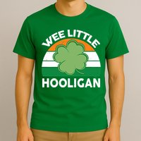St Patricks Day Wee Little Hooligan Irish Baby Boy T-Shirt