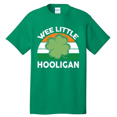 St Patricks Day Wee Little Hooligan Irish Baby Boy Tall T-Shirt