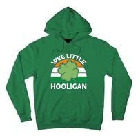 St Patricks Day Wee Little Hooligan Irish Baby Boy Tall Hoodie