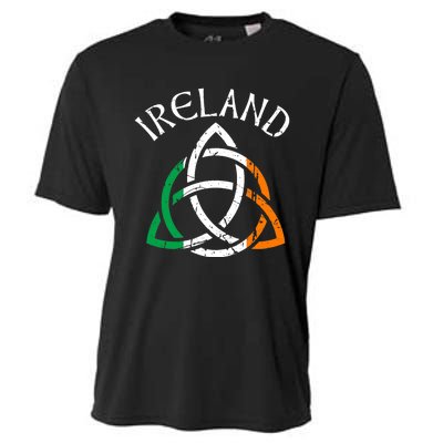 St Patricks Day for Adults Celtic Knot Ireland Cooling Performance Crew T-Shirt