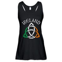 St Patricks Day for Adults Celtic Knot Ireland Ladies Essential Flowy Tank