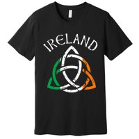 St Patricks Day for Adults Celtic Knot Ireland Premium T-Shirt