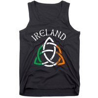 St Patricks Day for Adults Celtic Knot Ireland Tank Top