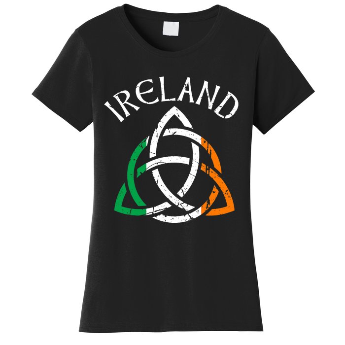 St Patricks Day for Adults Celtic Knot Ireland Women's T-Shirt