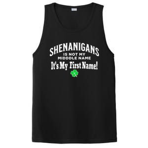 ST PATRICK’S DAY, SHENANIGANS IS NOT MY MIDDLE NAME Design PosiCharge Competitor Tank