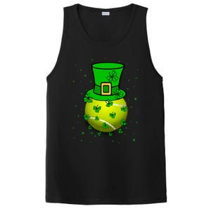 St Patricks Day Tennis Player And Coach Shamrock Irish Gift PosiCharge Competitor Tank