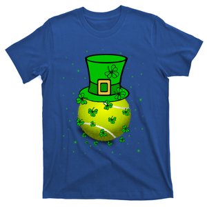 St Patricks Day Tennis Player And Coach Shamrock Irish Gift T-Shirt