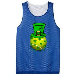 St Patricks Day Tennis Player And Coach Shamrock Irish Gift Mesh Reversible Basketball Jersey Tank