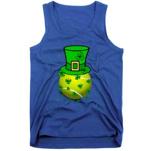 St Patricks Day Tennis Player And Coach Shamrock Irish Gift Tank Top