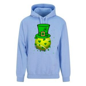 St Patricks Day Tennis Player And Coach Shamrock Irish Gift Unisex Surf Hoodie