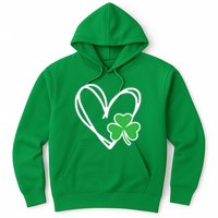 St Patricks Day Shirts Heart Shamrock Irish Hoodie