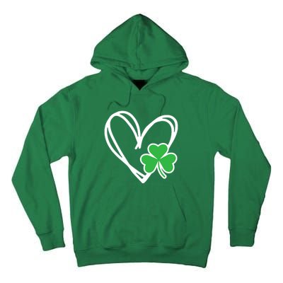 St Patricks Day Shirts Heart Shamrock Irish Tall Hoodie