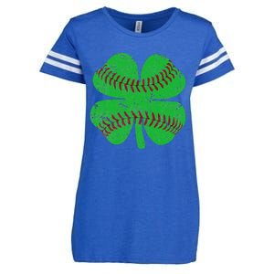 St Patricks Day Shamrock Baseball Saint Paddy's Enza Ladies Jersey Football T-Shirt