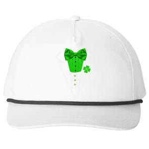 Saint Patrick's Day Irish Funny Tuxedo Costume Pub Snapback Five-Panel Rope Hat