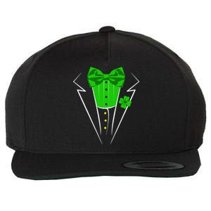 Saint Patrick's Day Irish Funny Tuxedo Costume Pub Wool Snapback Cap