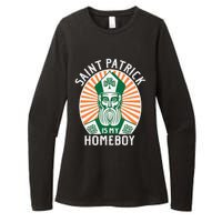 St. Patrick's Day Saint Patrick Is My Homeboy Womens CVC Long Sleeve Shirt