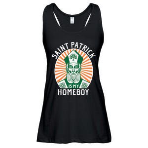 St. Patrick's Day Saint Patrick Is My Homeboy Ladies Essential Flowy Tank