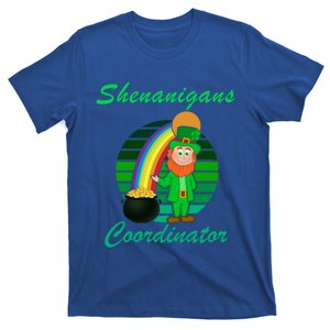 St Patricks Day Leprechaun Shenanigans Coordinator Rainbow Gift T-Shirt