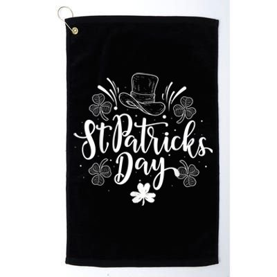 St Patricks Day Celebration Platinum Collection Golf Towel