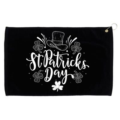 St Patricks Day Celebration Grommeted Golf Towel