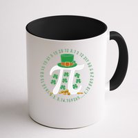 St Patricks Day Happy Pi Day Math Science Irish Shamrocks Coffee Mug