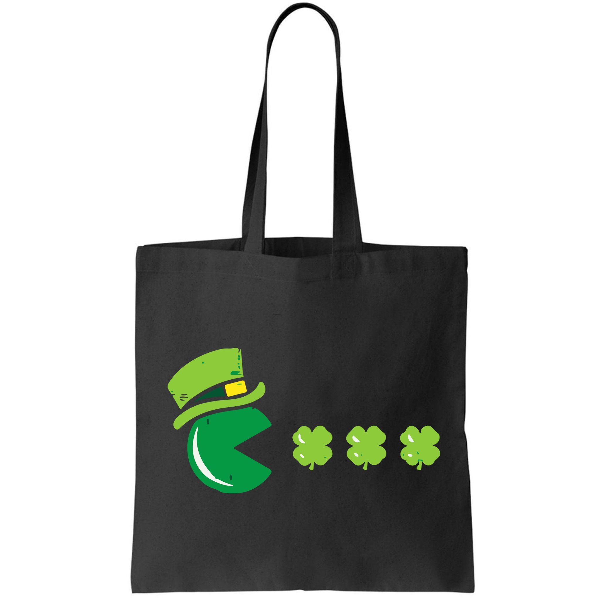 St Patricks Day Eating Shamrock Retro Gamer Bag