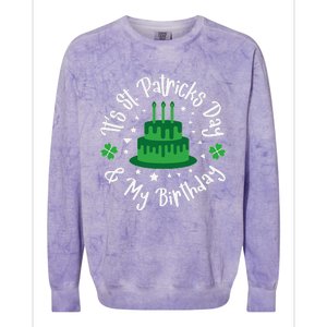 Saint Patrick's Day Funny Graphic Quote Print Birthday Gift Colorblast Crewneck Sweatshirt