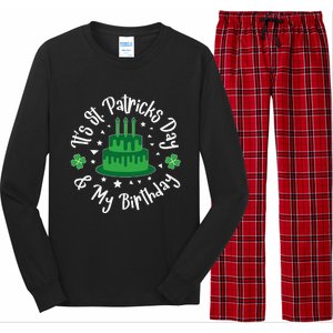 Saint Patrick's Day Funny Graphic Quote Print Birthday Gift Long Sleeve Pajama Set